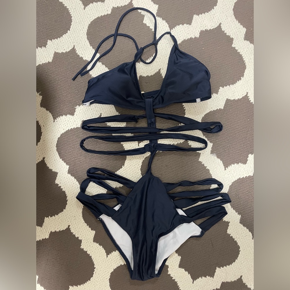 Dark Blue Rave One Piece